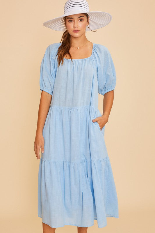 Jazmin Blue Dress