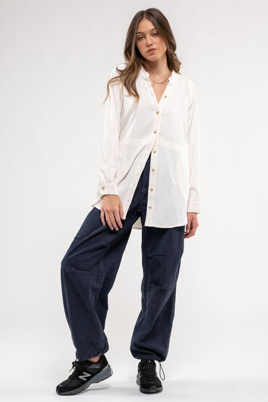 Corduroy Button Down