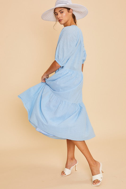 Jazmin Blue Dress