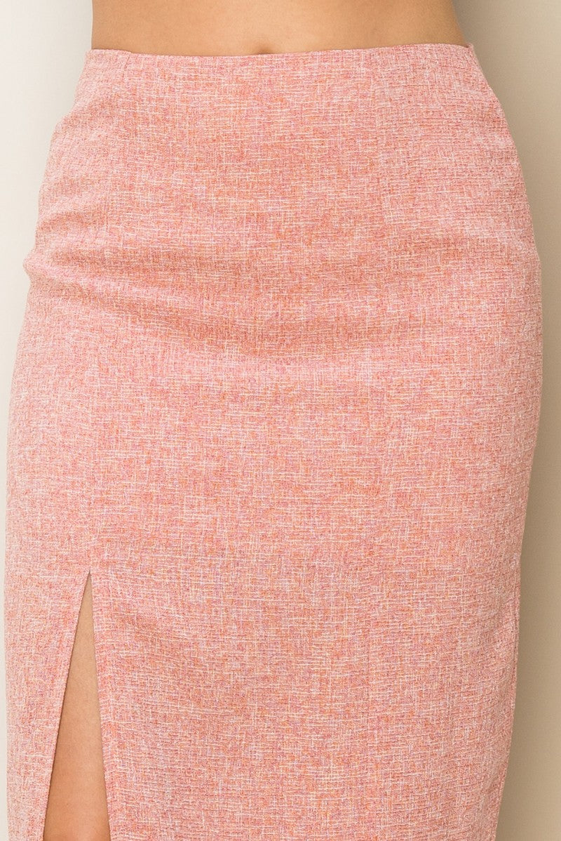 Sedúceme High Waisted Midi Skirt