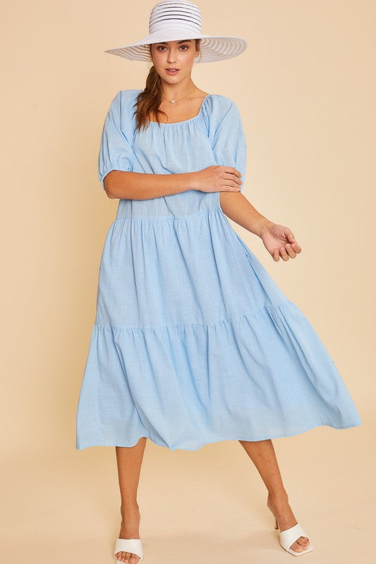 Jazmin Blue Dress