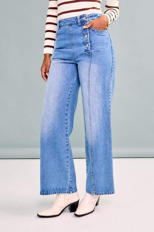 High Waist Long Pants